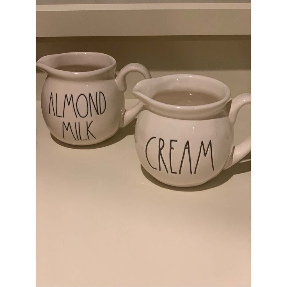 Rae Dunn Creamer Set Almond Milk Cream